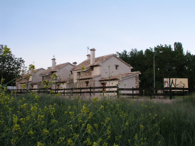 Exterior de las casas